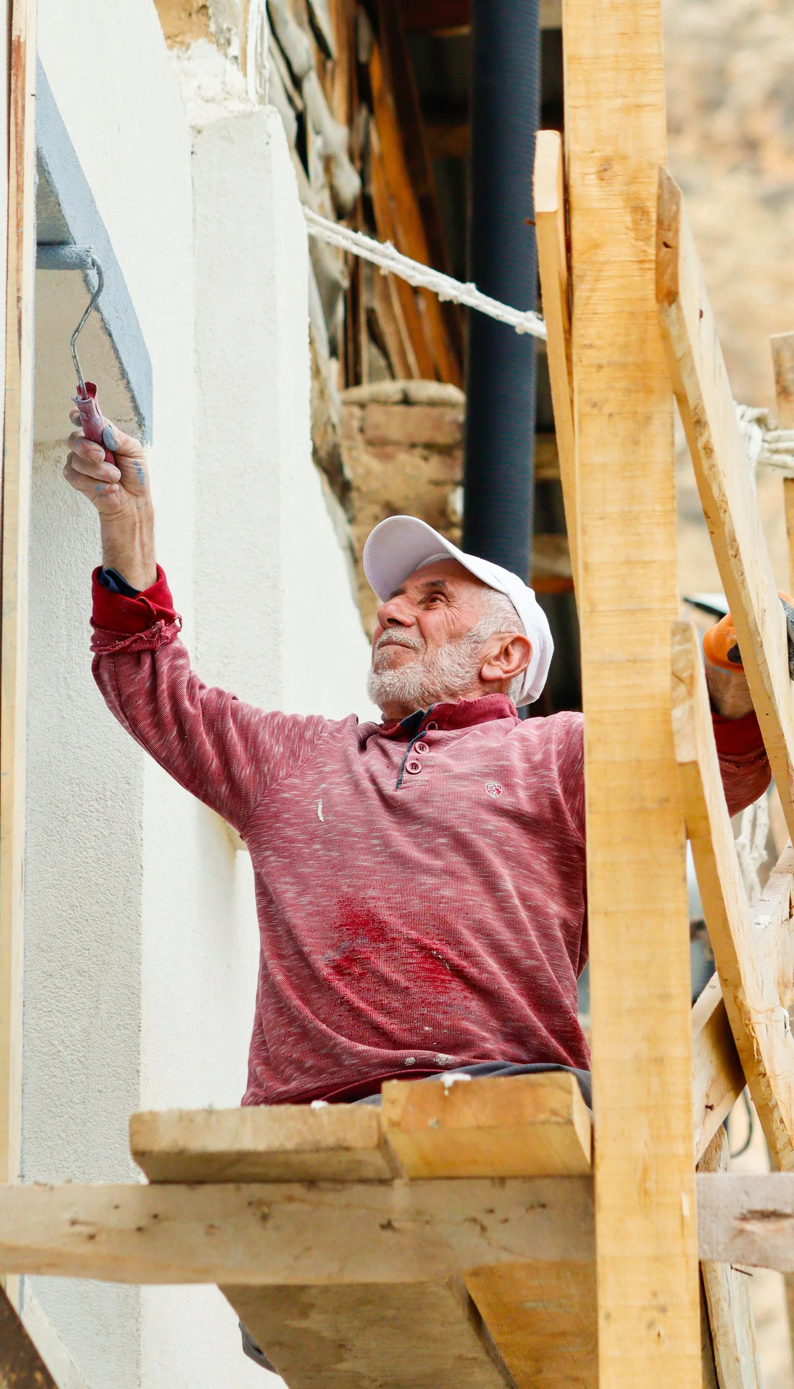 Chantier de peinture en Gironde