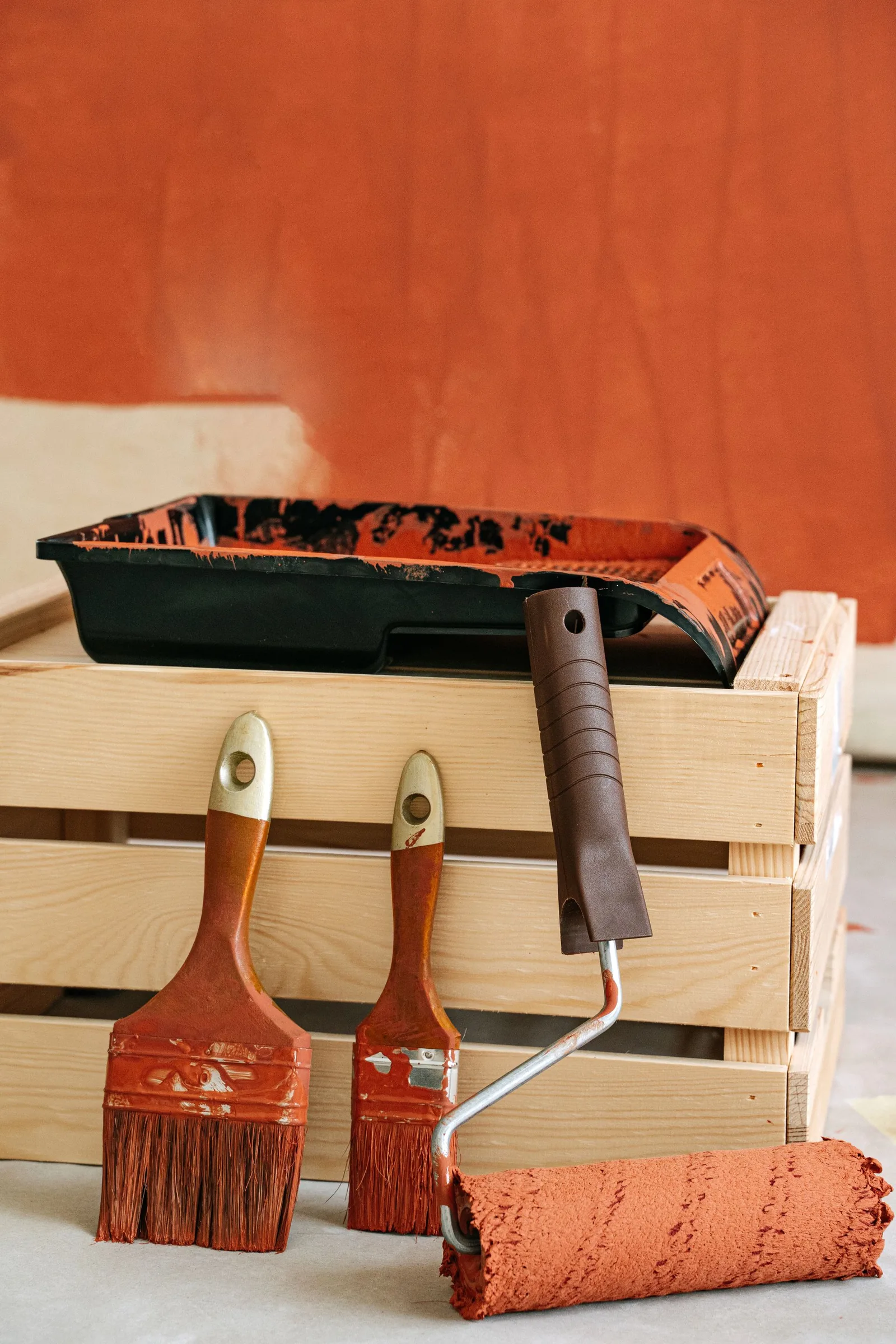 Chantier de peinture en Gironde